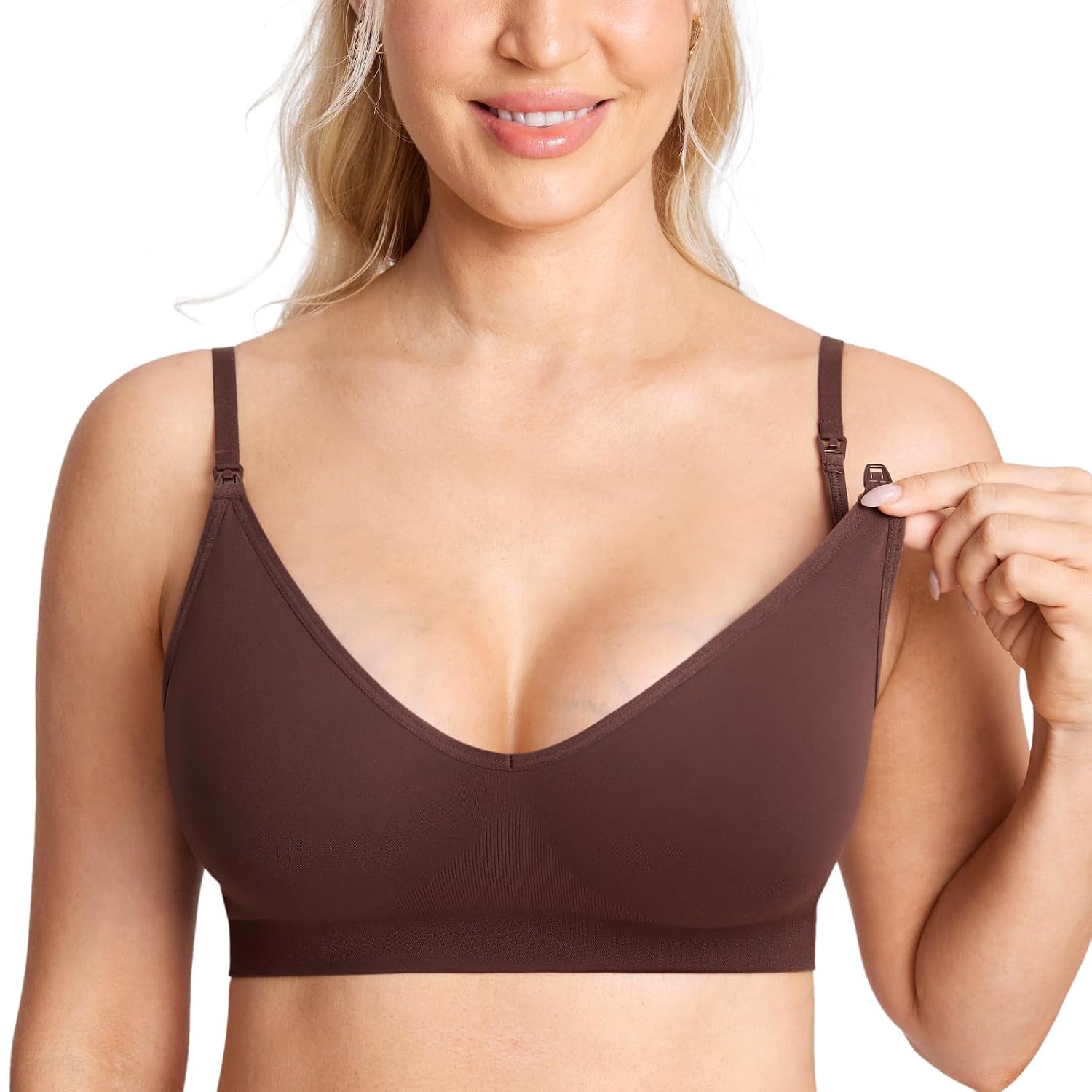 MOMANDA Seamless Nursing Bra for Women — image 9