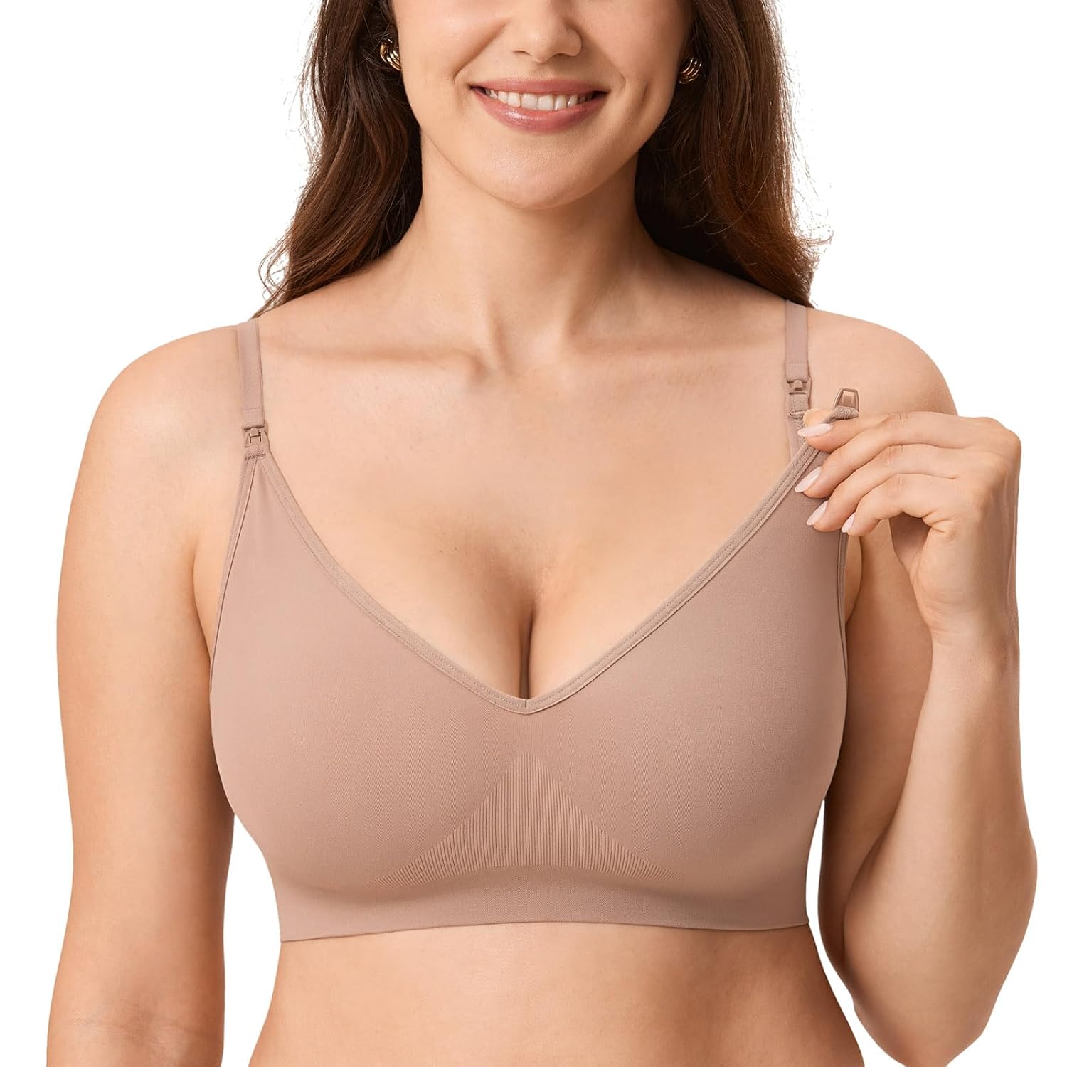 MOMANDA Seamless Nursing Bra for Women — image 10