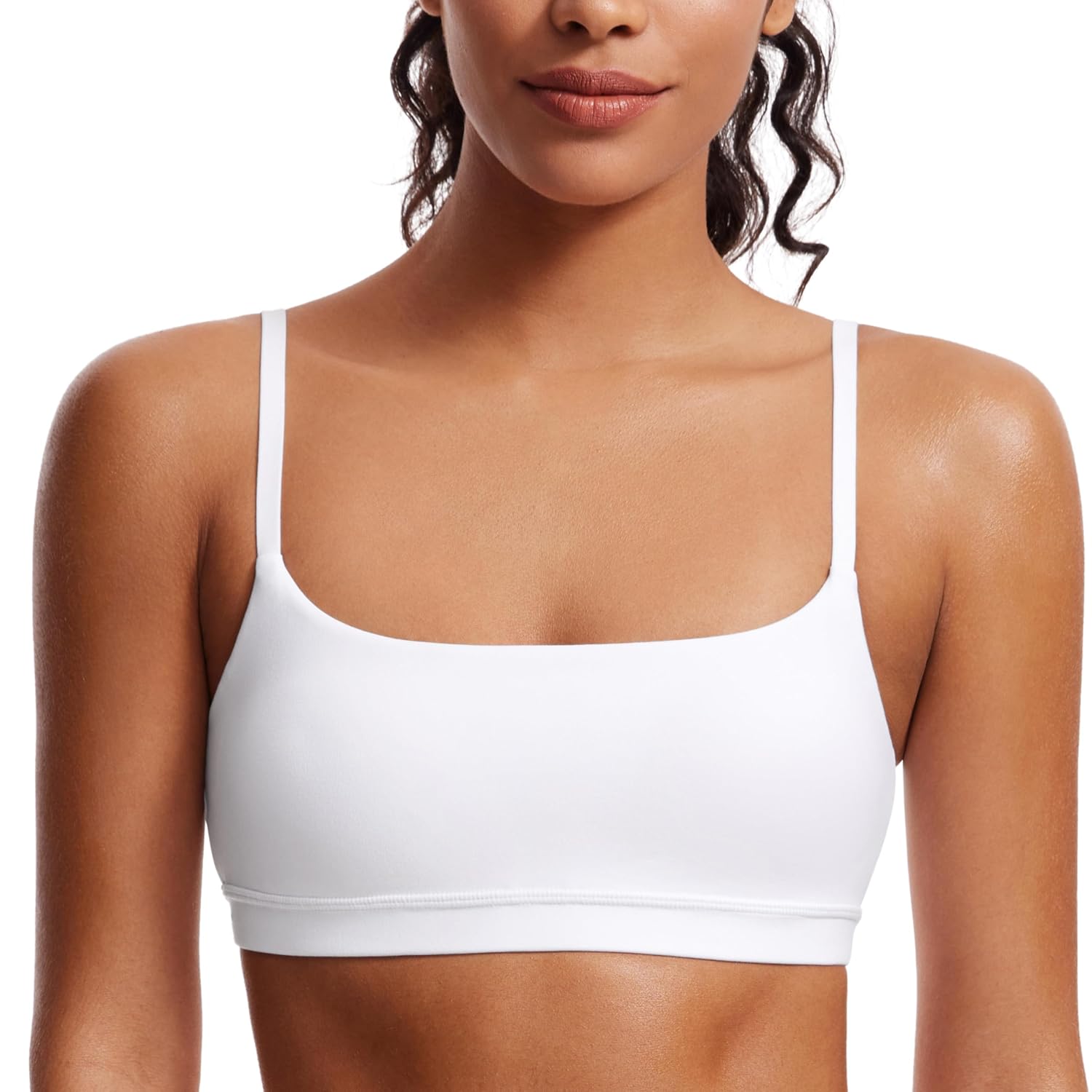 CRZ YOGA Butterluxe Scoop Neck Sports Bra