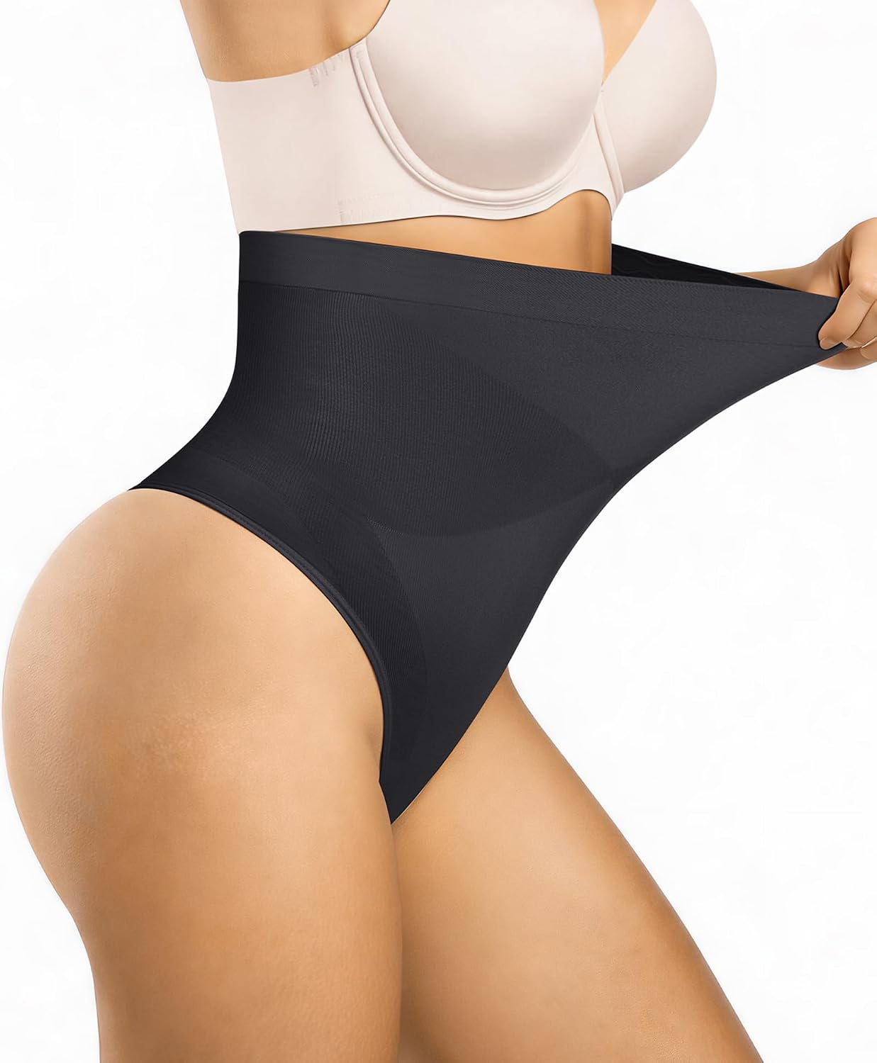 SHAPELLX High Waist Tummy Control Thong