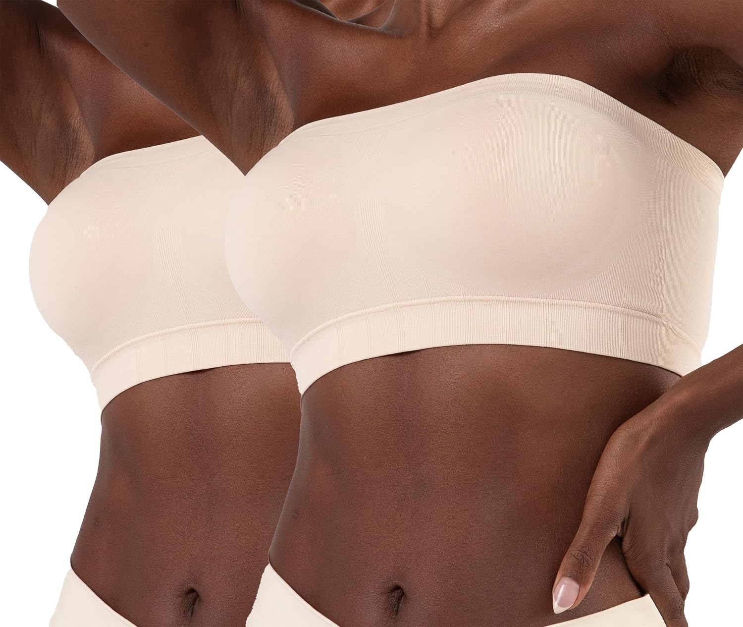 SHAPERMINT Strapless Wireless Bandeau Bra — image 11