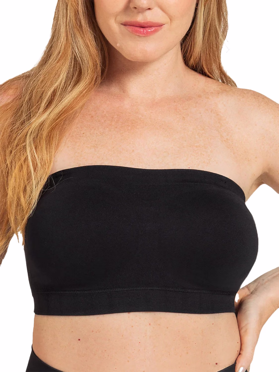 SHAPERMINT Strapless Wireless Bandeau Bra — image 10