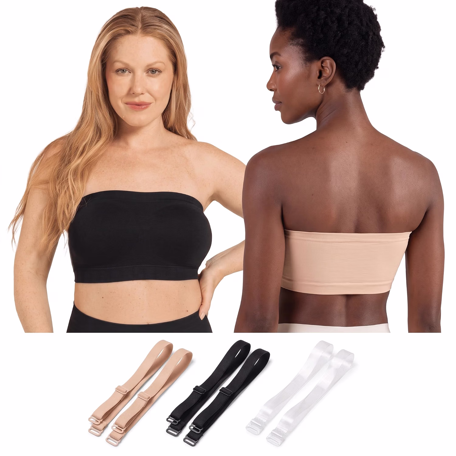 SHAPERMINT Strapless Wireless Bandeau Bra — image 11