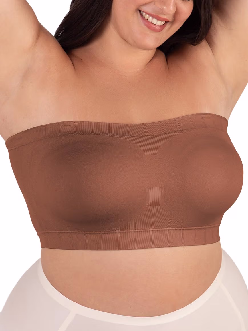 SHAPERMINT Strapless Wireless Bandeau Bra — image 12