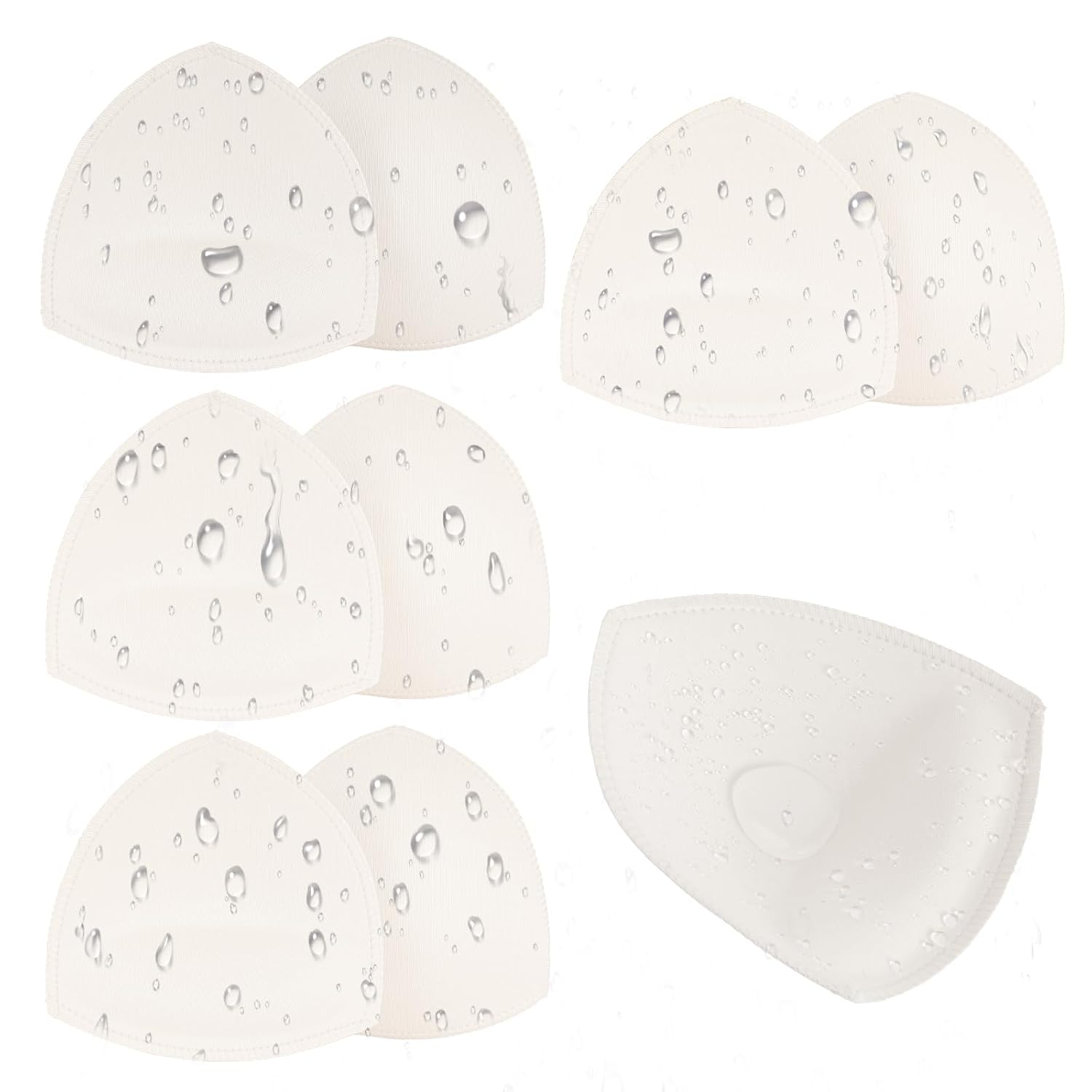 SERMICLE Waterproof Push Up Bra Pads — image 8