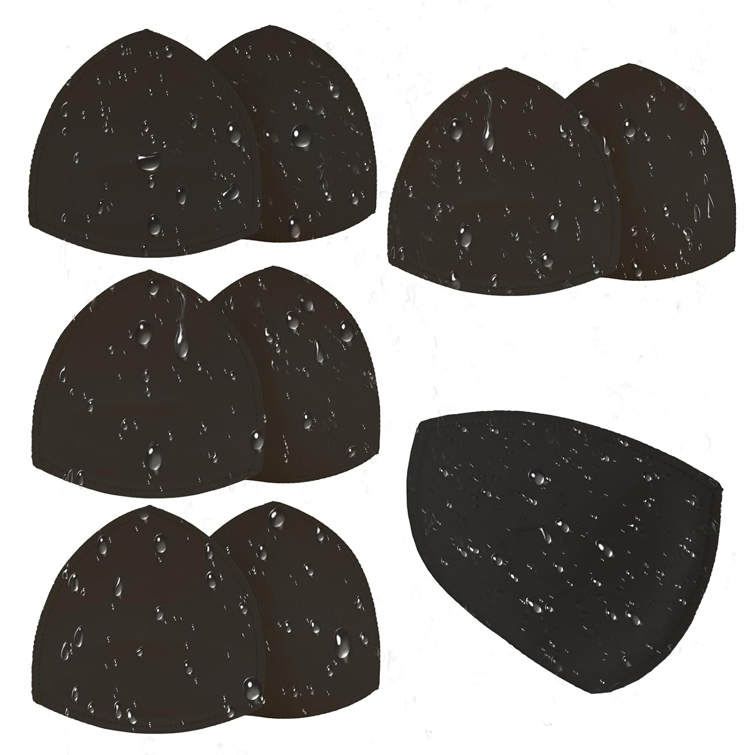 SERMICLE Waterproof Push Up Bra Pads — image 9
