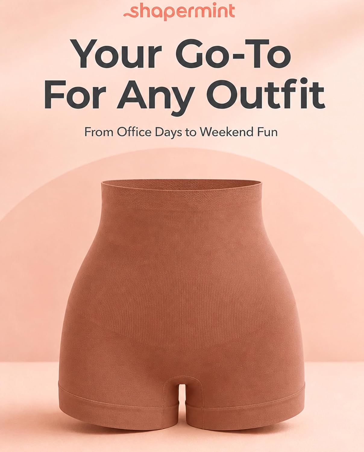 SHAPERMINT High-Waisted Firm Boyshorts Shapewear — image 6