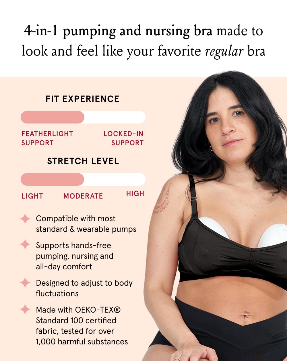 Bodily Do Anything Nursing & Pumping Bra — image 2