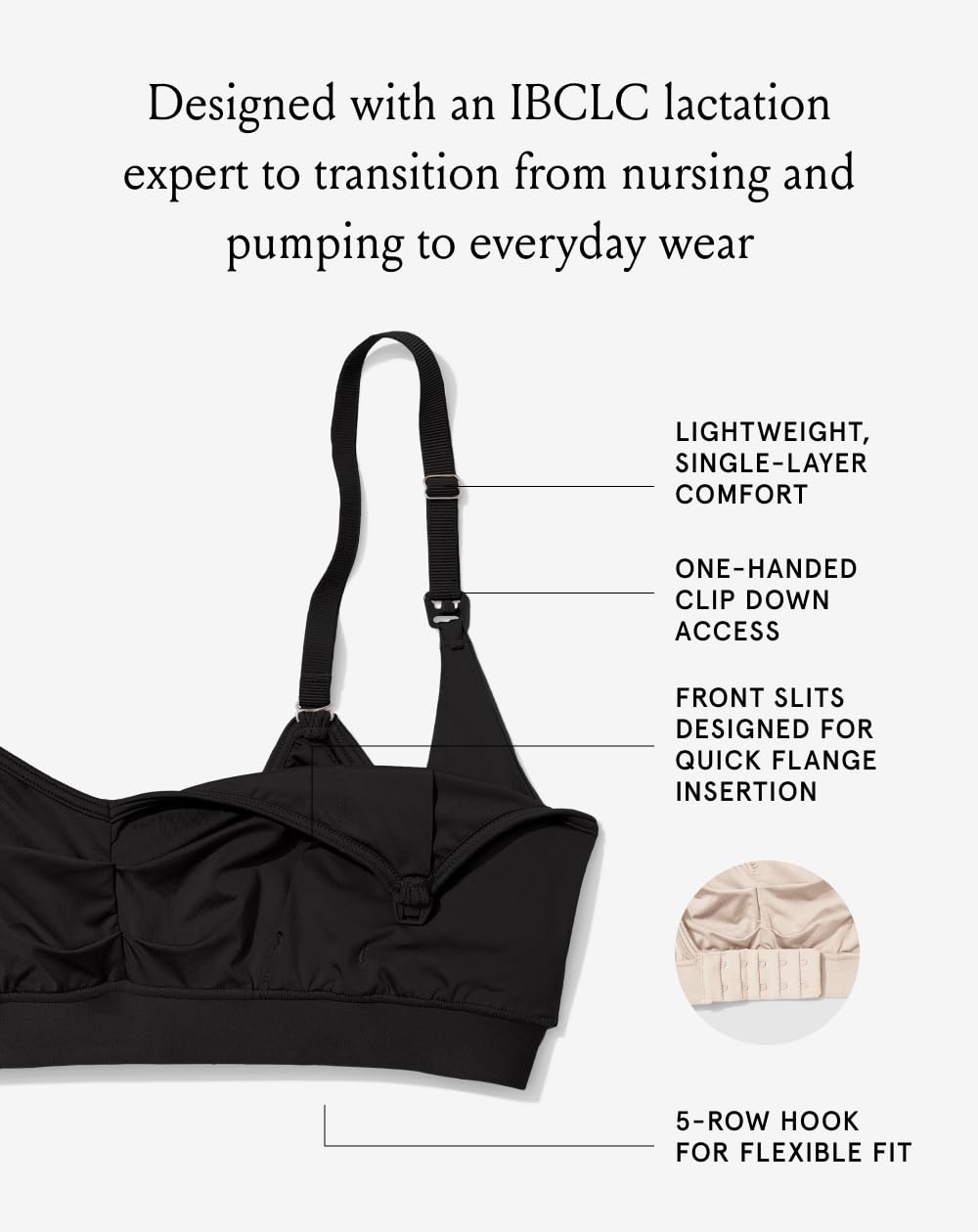 Bodily Do Anything Nursing & Pumping Bra — image 3