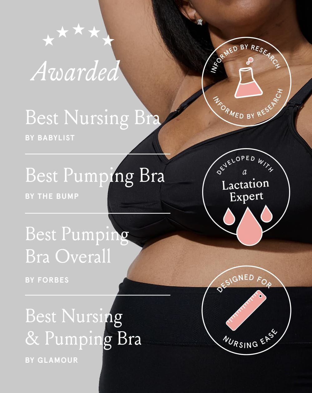 Bodily Do Anything Nursing & Pumping Bra — image 4
