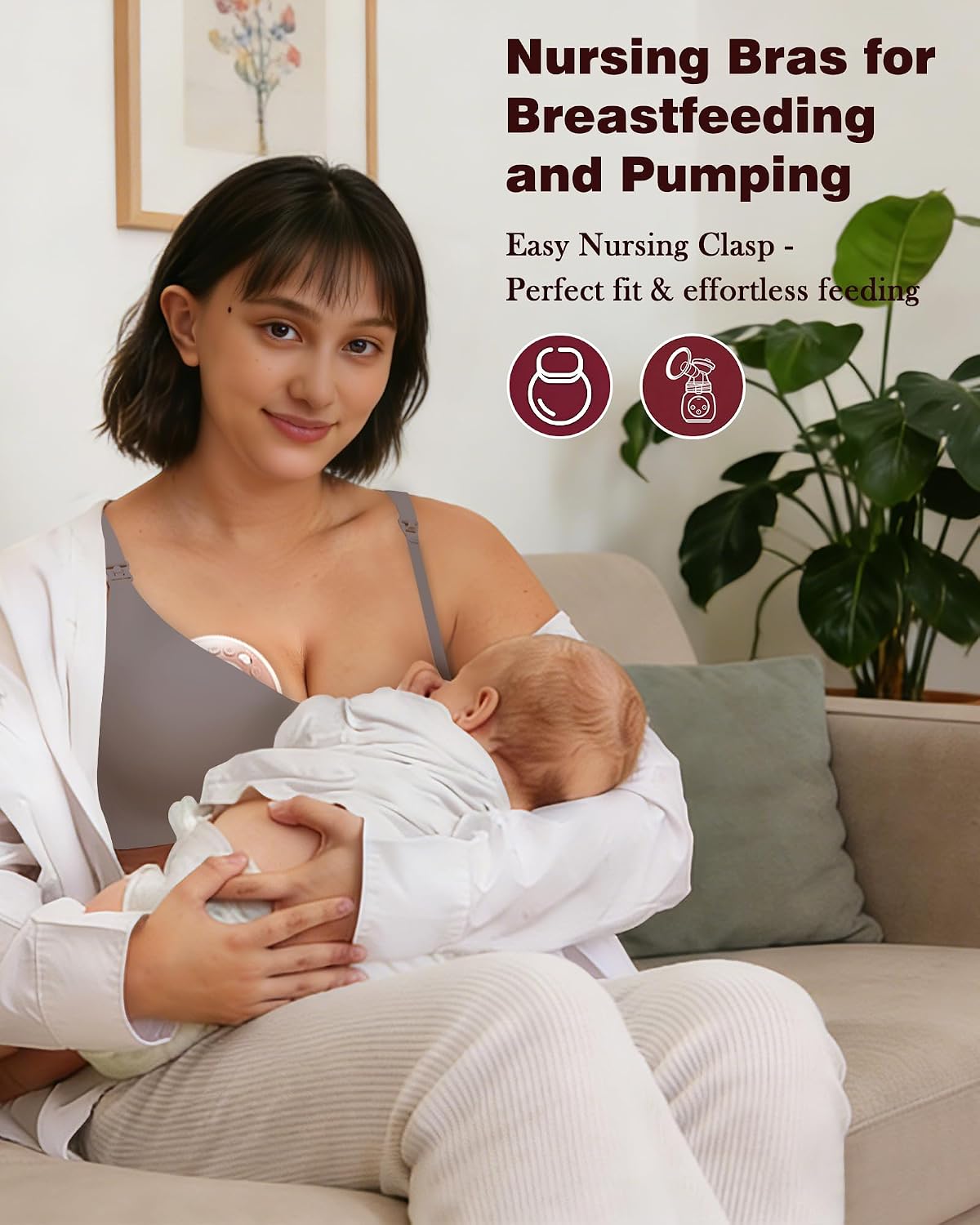 As Fairy Wireless Jelly Support Nursing Bra — image 2