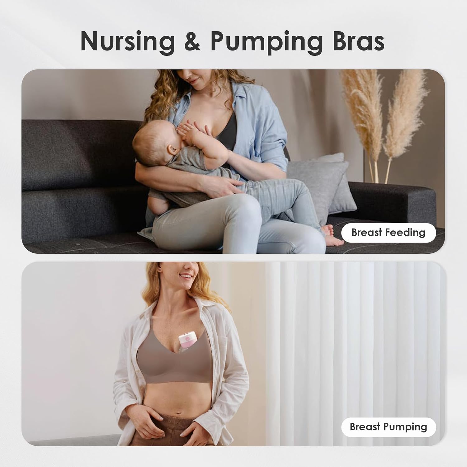 As Fairy Wireless Jelly Support Nursing Bra — image 5