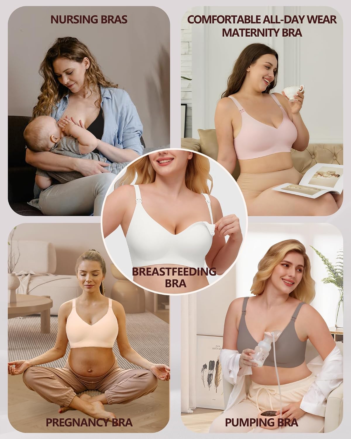 As Fairy Wireless Jelly Support Nursing Bra — image 6