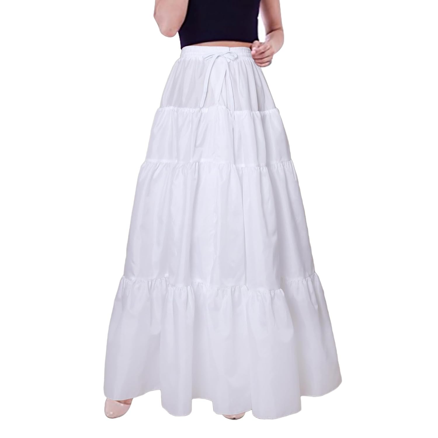 YULUOSHA A-Line Crinoline Petticoat Underskirt