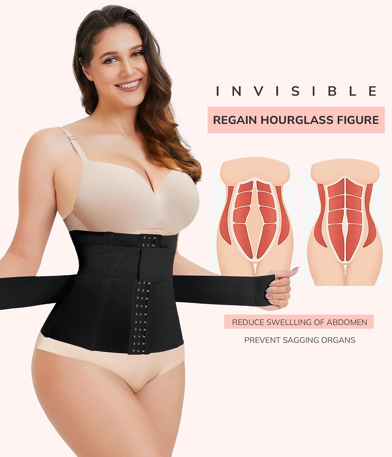 LODAY Waist Trainer with Steel Bones — image 5