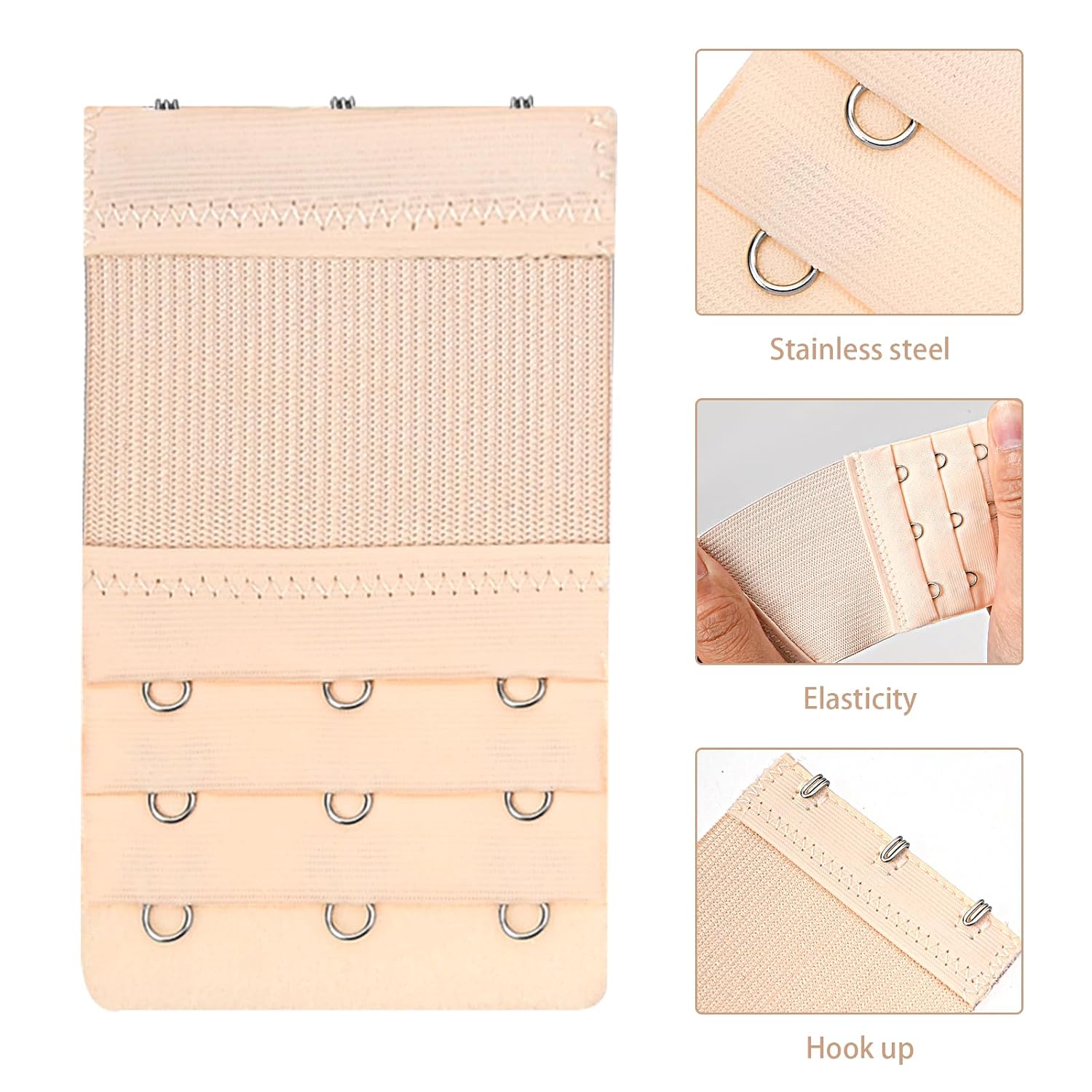 WY LIGHTING 3-Hook Bra Extenders Set — image 3