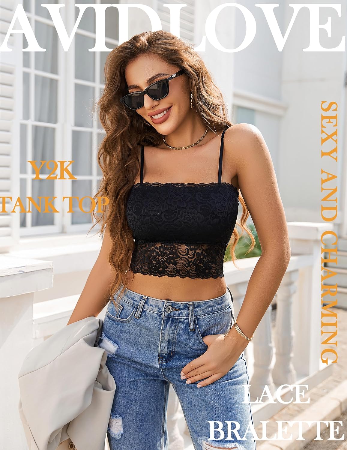 Avidlove Lace Spaghetti Strap Camisole — image 2