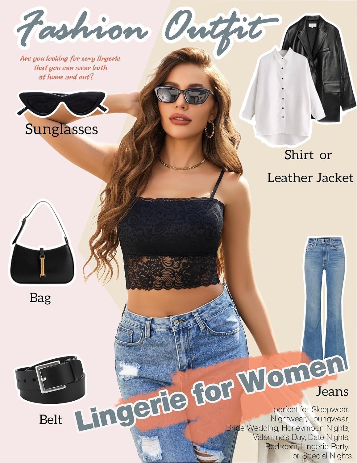 Avidlove Lace Spaghetti Strap Camisole — image 4