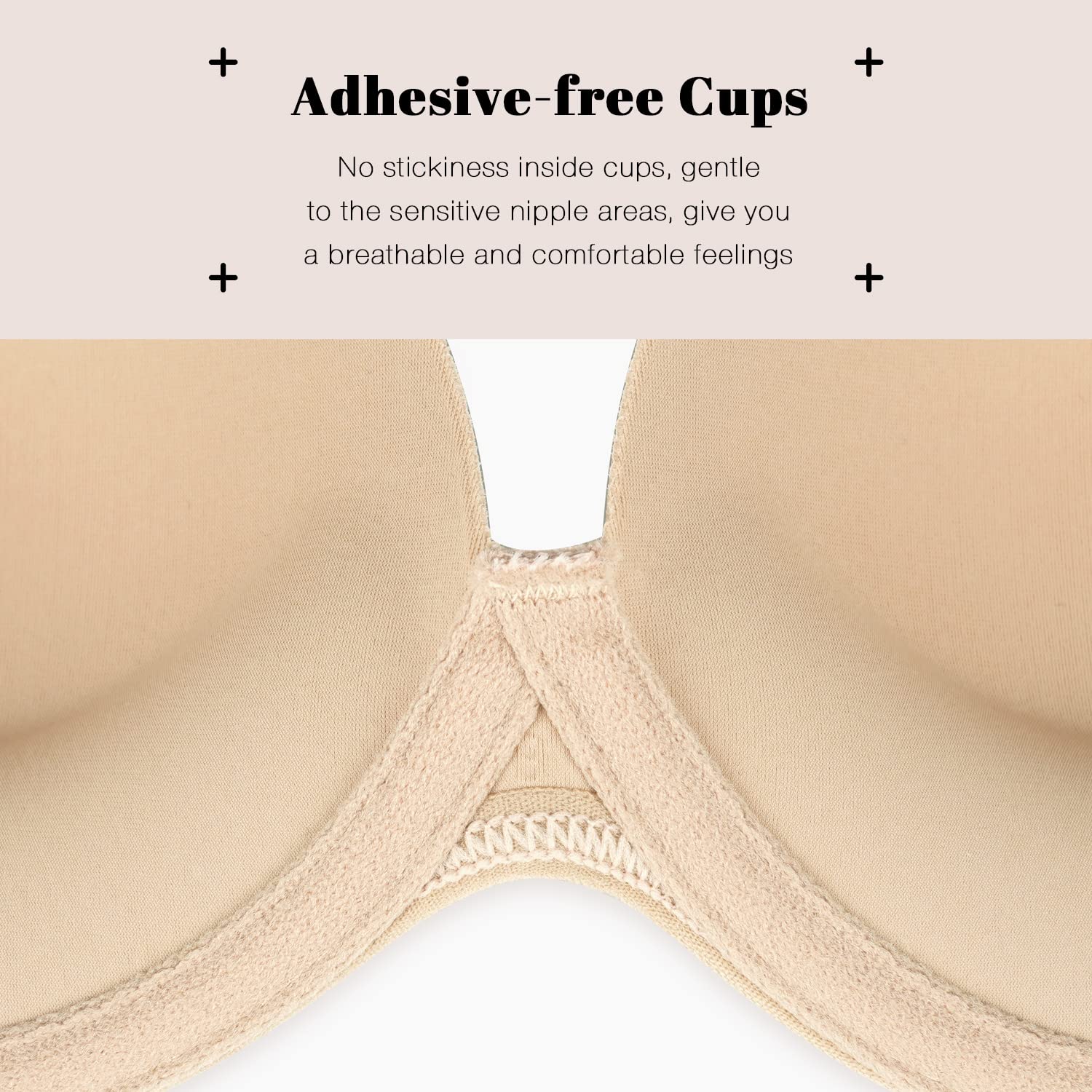 Wekofi Full Figure Backless Strapless Adhesive Bra — image 4