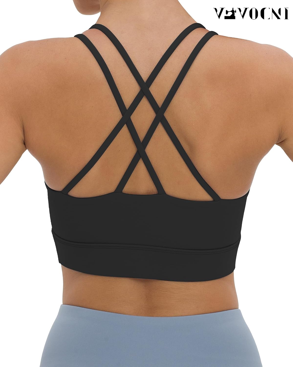 V VOCNI Nursing Sports Bra for Breastfeeding — image 2