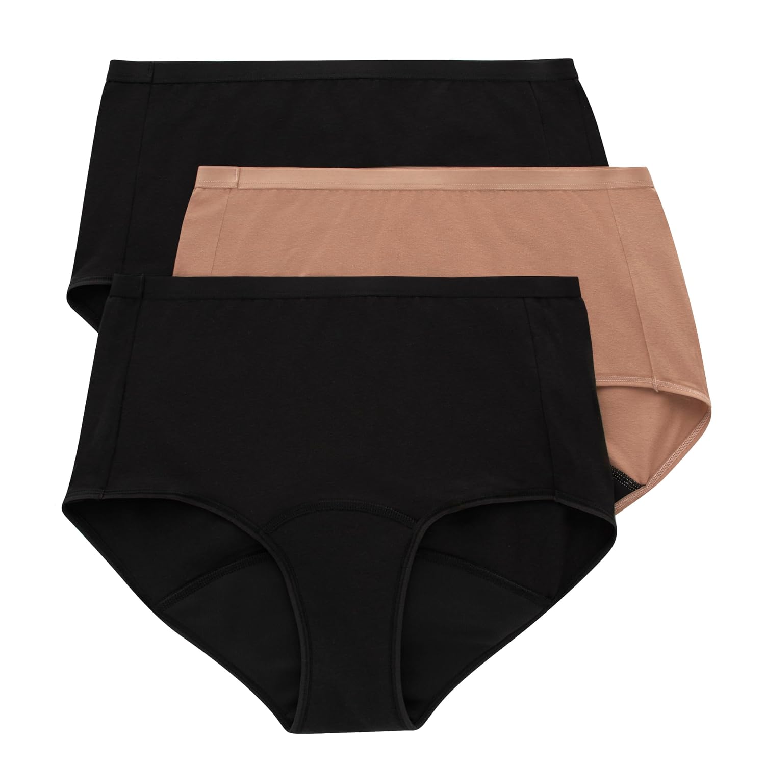 Hanes Bikini Period Underwear 3-Pack