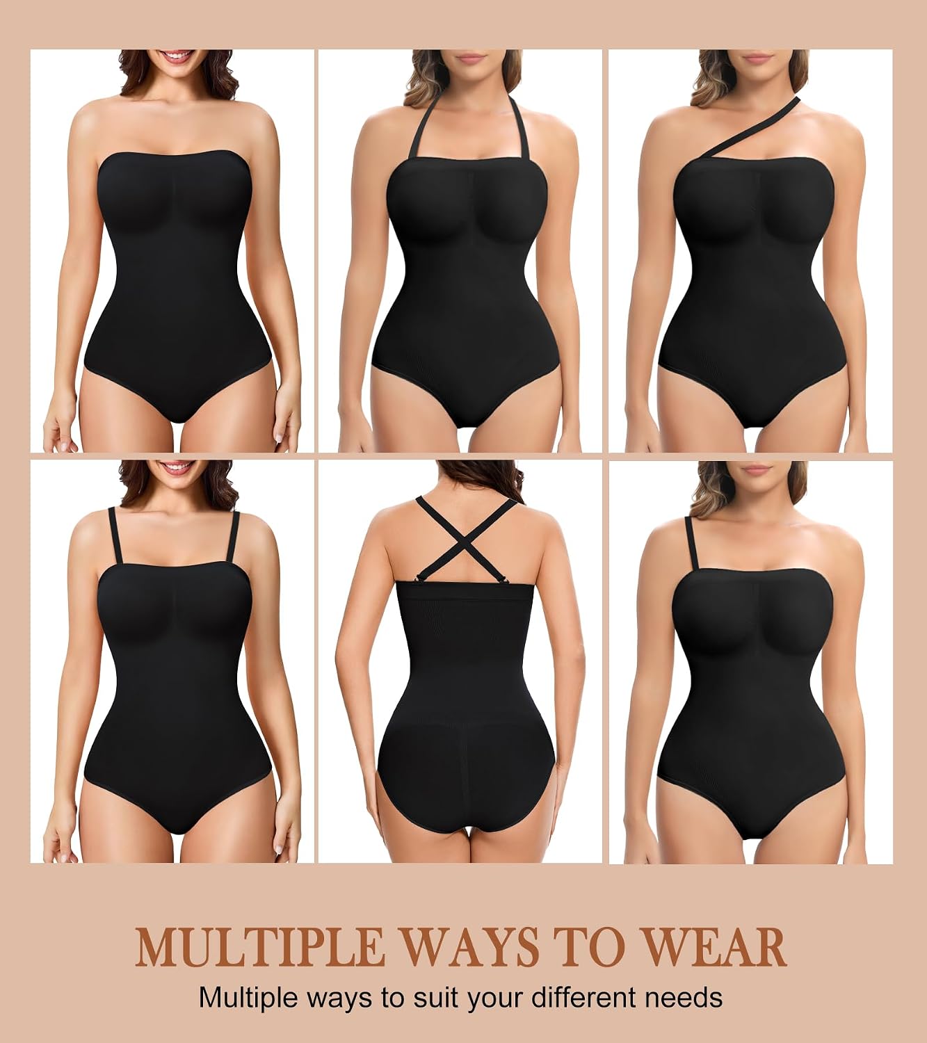 Lenashape Strapless Tummy Control Bodysuit — image 5