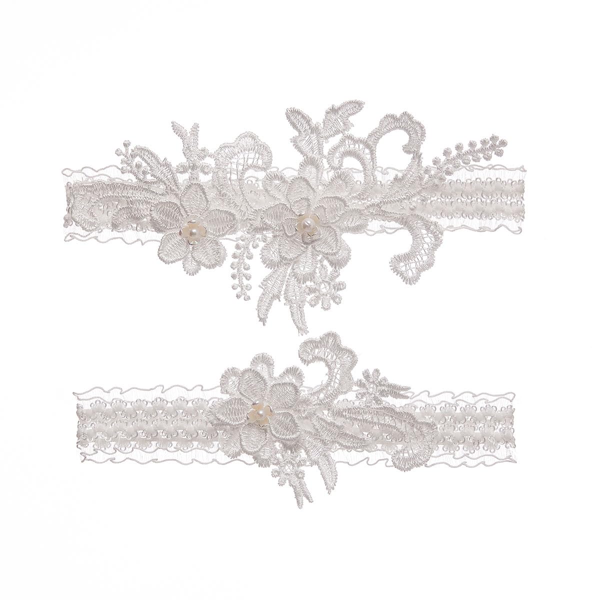 Aprildress 2-Piece Bridal Lace Garter Set — image 4