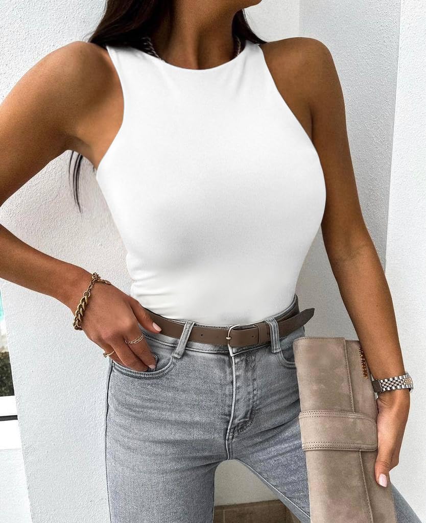 EUIZOU Seamless Tummy Control Tank Top — image 5