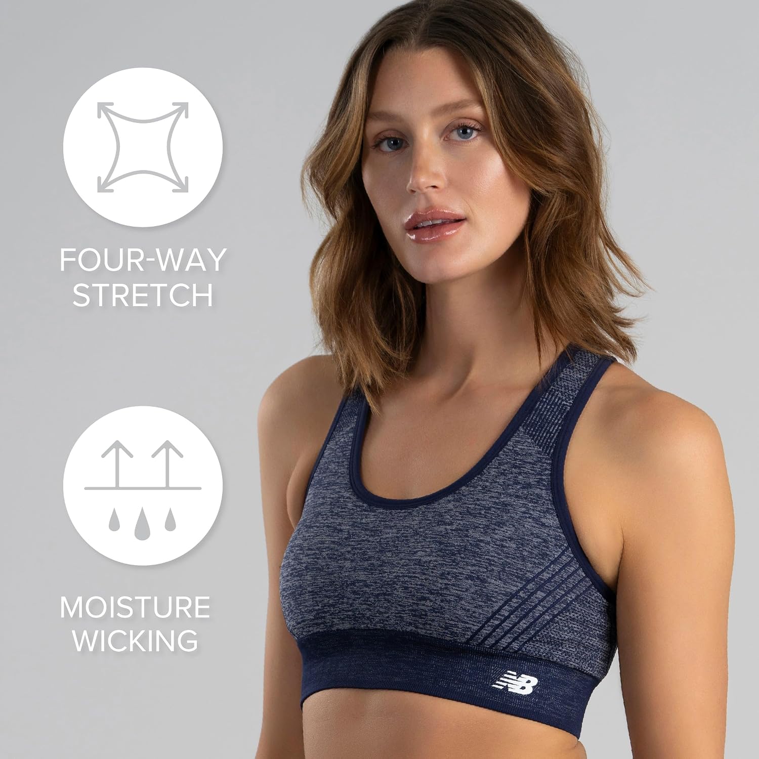 New Balance Seamless Sports Bra for Women — image 3