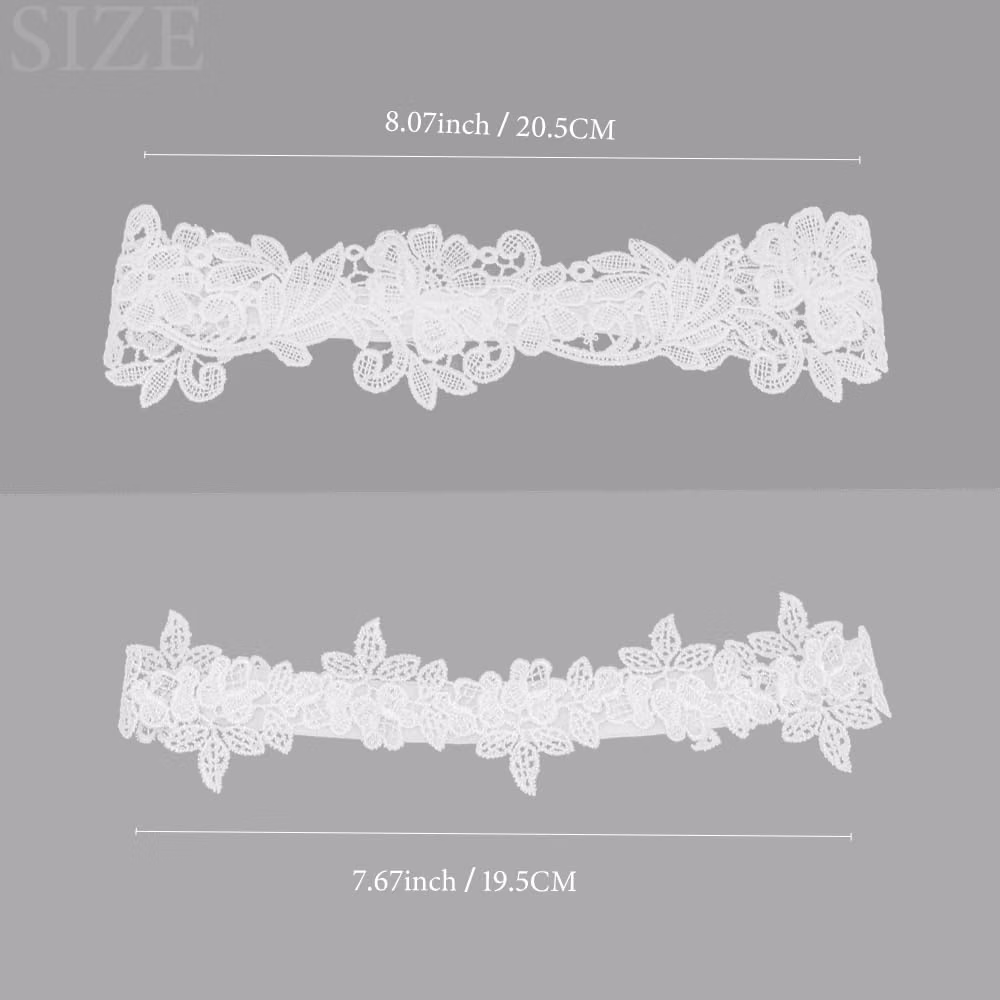 Kiopdse Wedding Garter Set for Bride — image 2