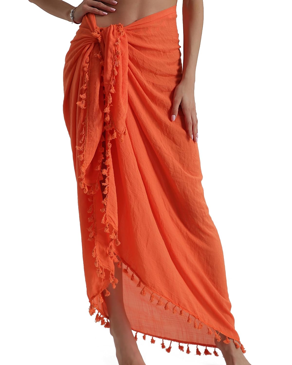 Eicolorte Women's Sarong Cover Up Wrap — image 11