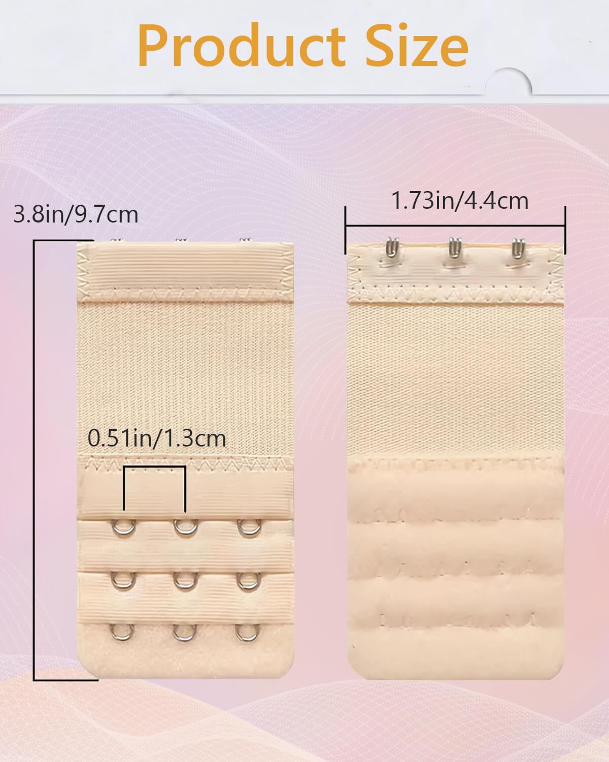 JELIEE 3 Hook Bra Extender Strap — image 2