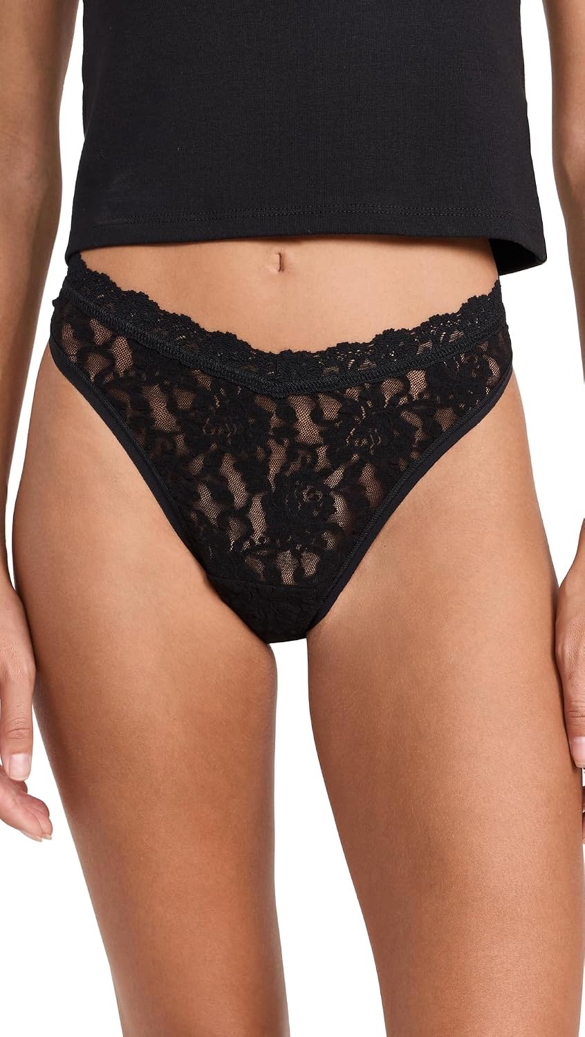 Hanky Panky Signature Lace High Cut Thong