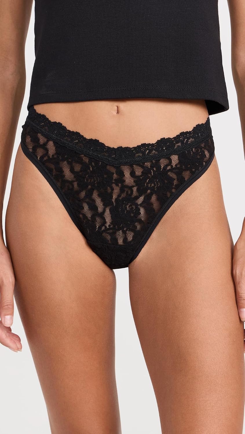 Hanky Panky Signature Lace High Cut Thong — image 2