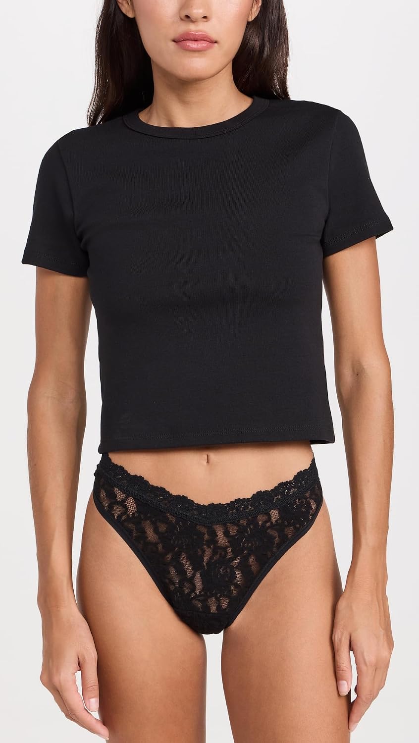 Hanky Panky Signature Lace High Cut Thong — image 4