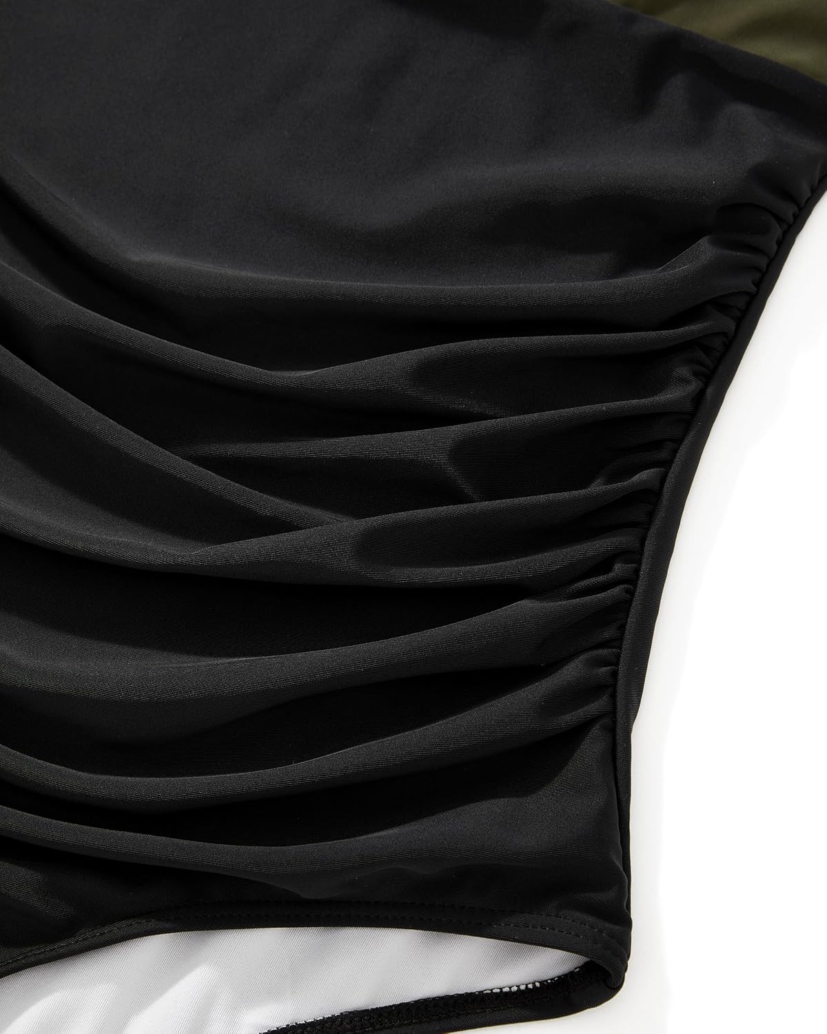 SUUKSESS Tummy Control Mesh High Neck Swimsuit — image 5