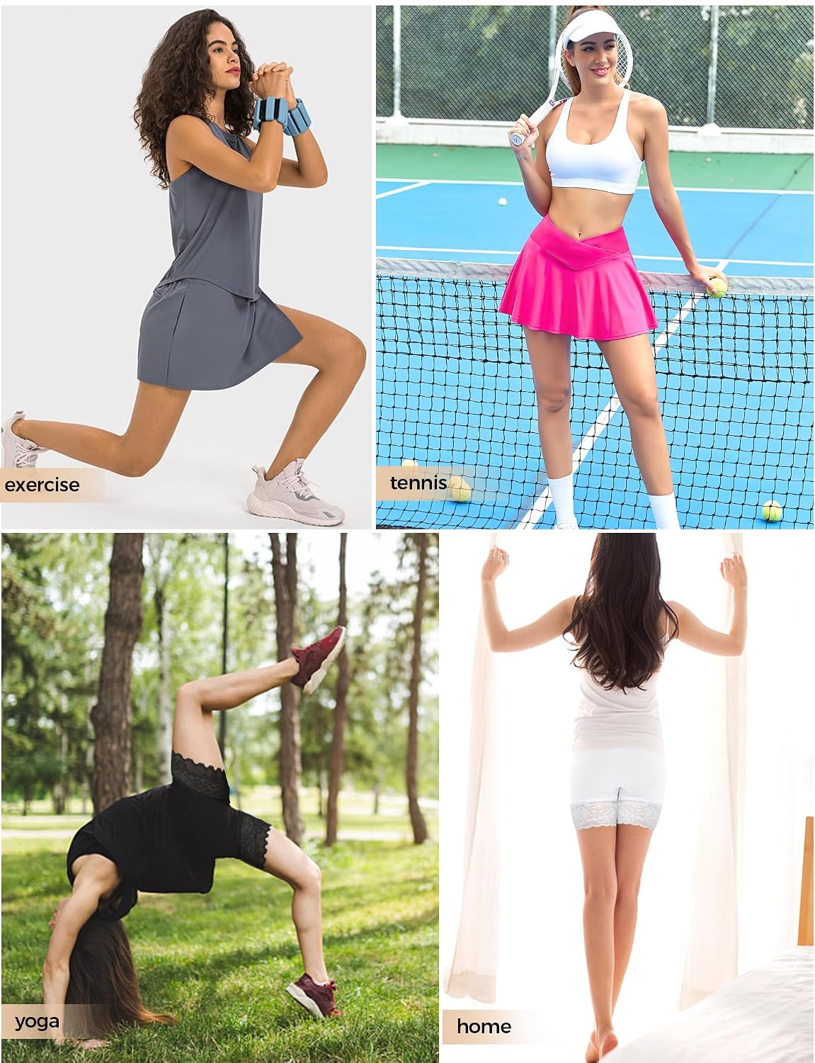 ZENUTA Lace Slip Shorts for Women — image 7