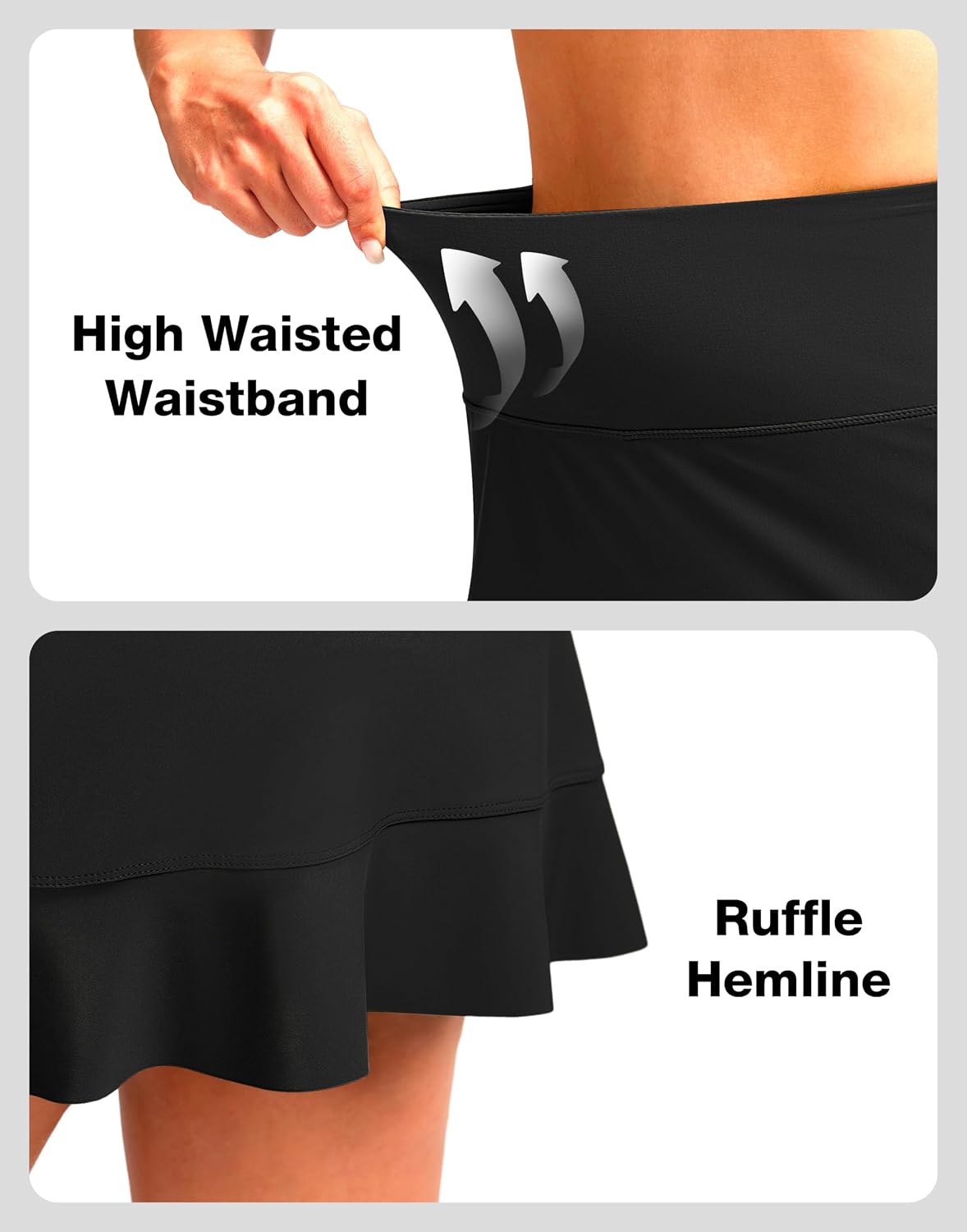 Soothfeel High Waisted Swim Skirt with Pocket — image 5