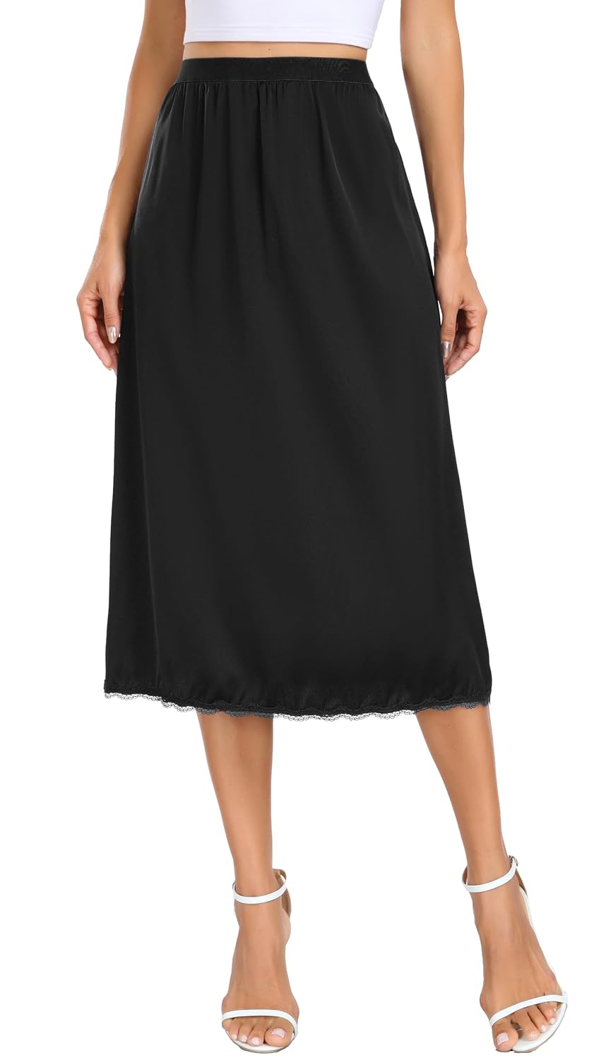 Vlazom Satin Half Slip for Women — image 9