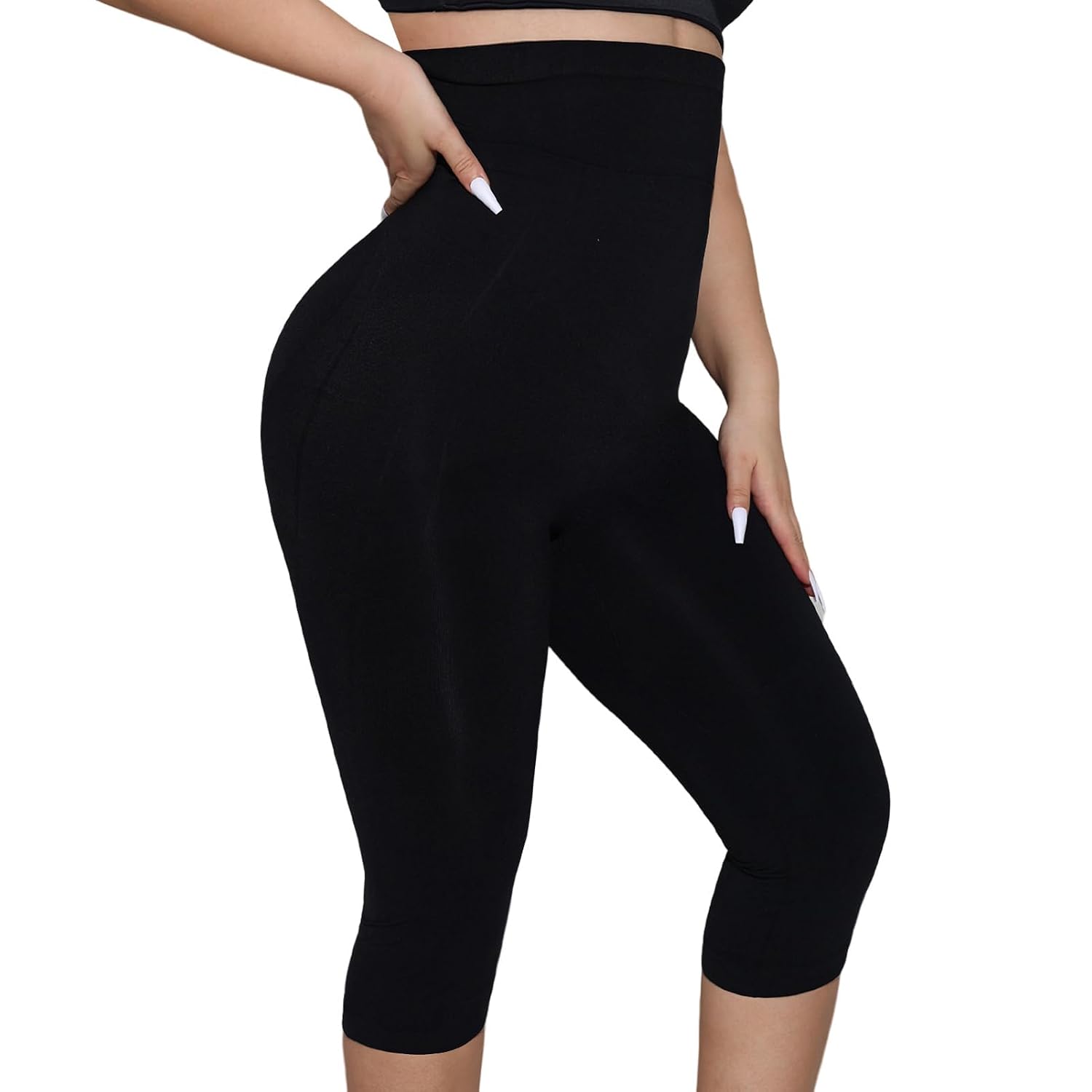 Takusun High Waisted Capri Shaper Leggings