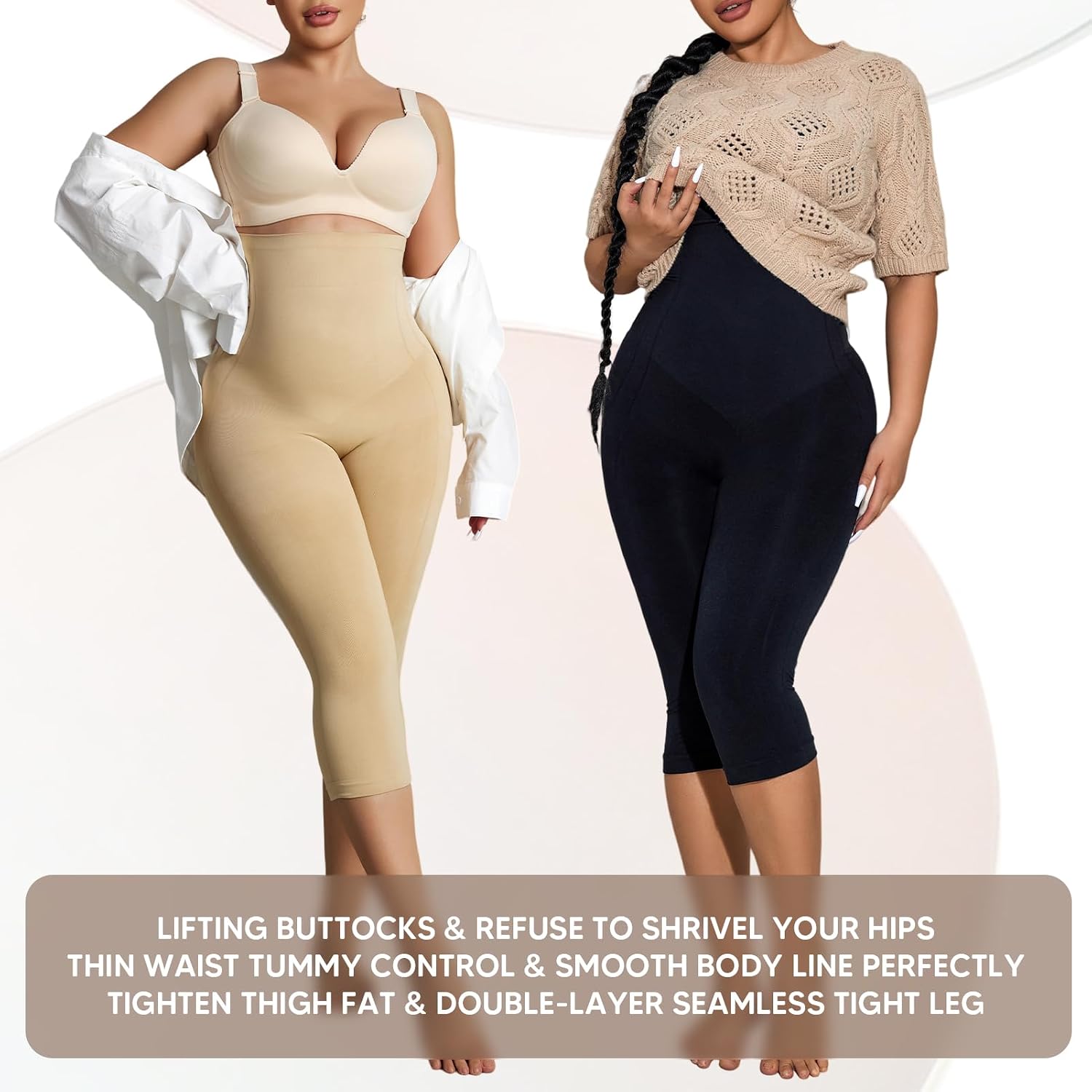 Takusun High Waisted Capri Shaper Leggings — image 5