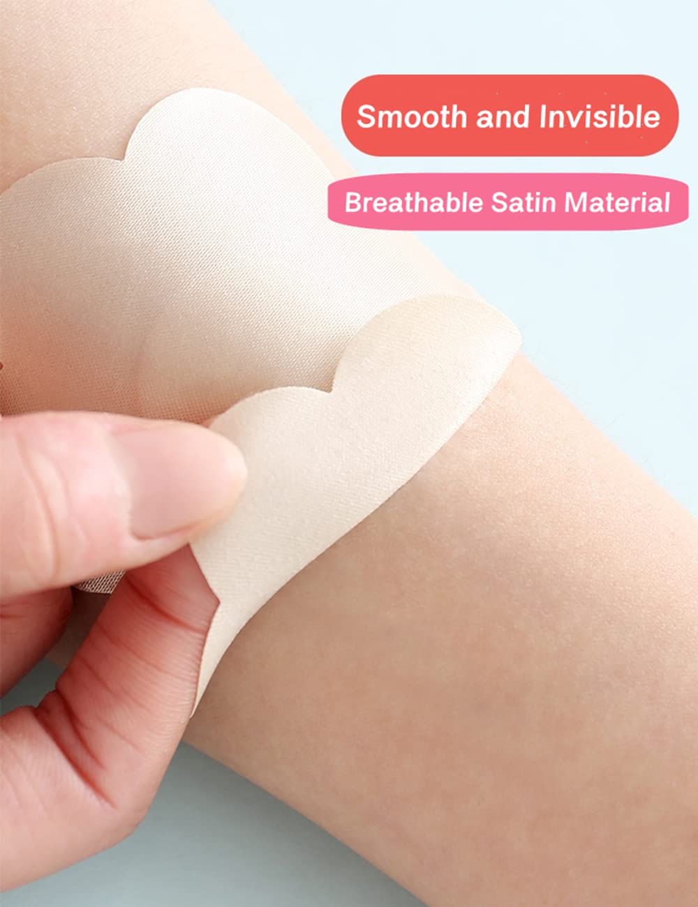 YREEIS Hypoallergenic Disposable Satin Nipple Pasties — image 3