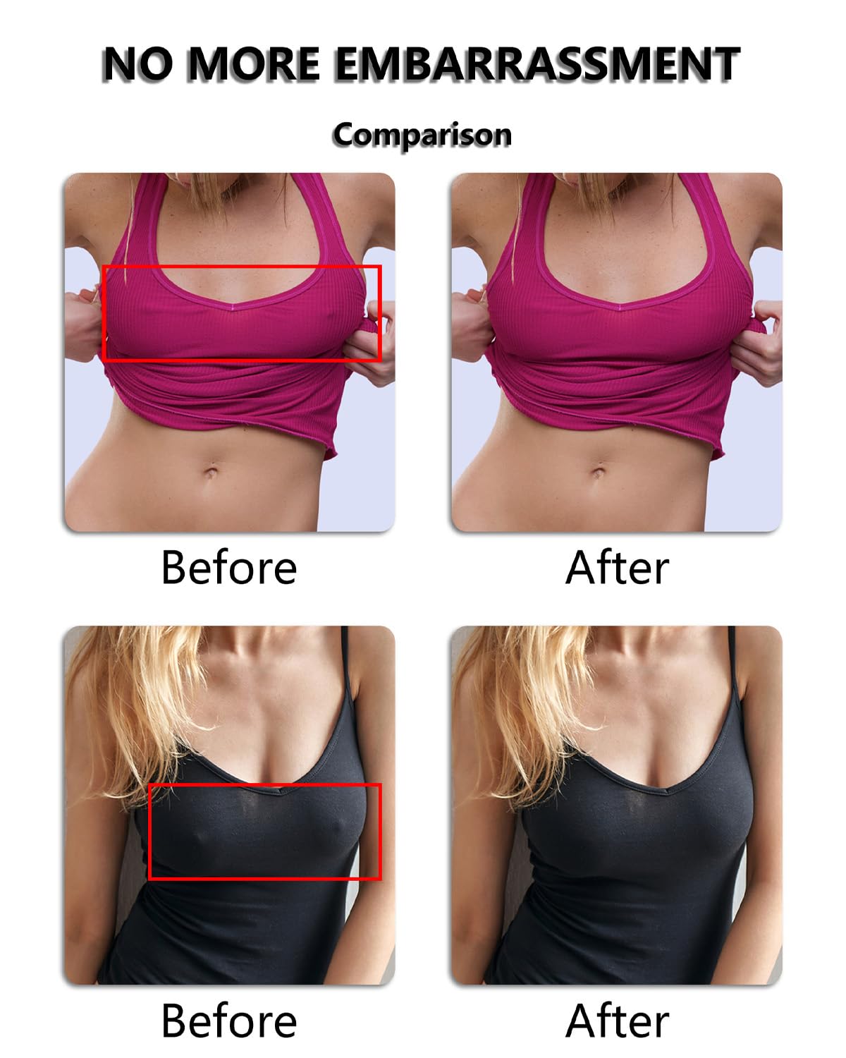 YREEIS Hypoallergenic Disposable Satin Nipple Pasties — image 5