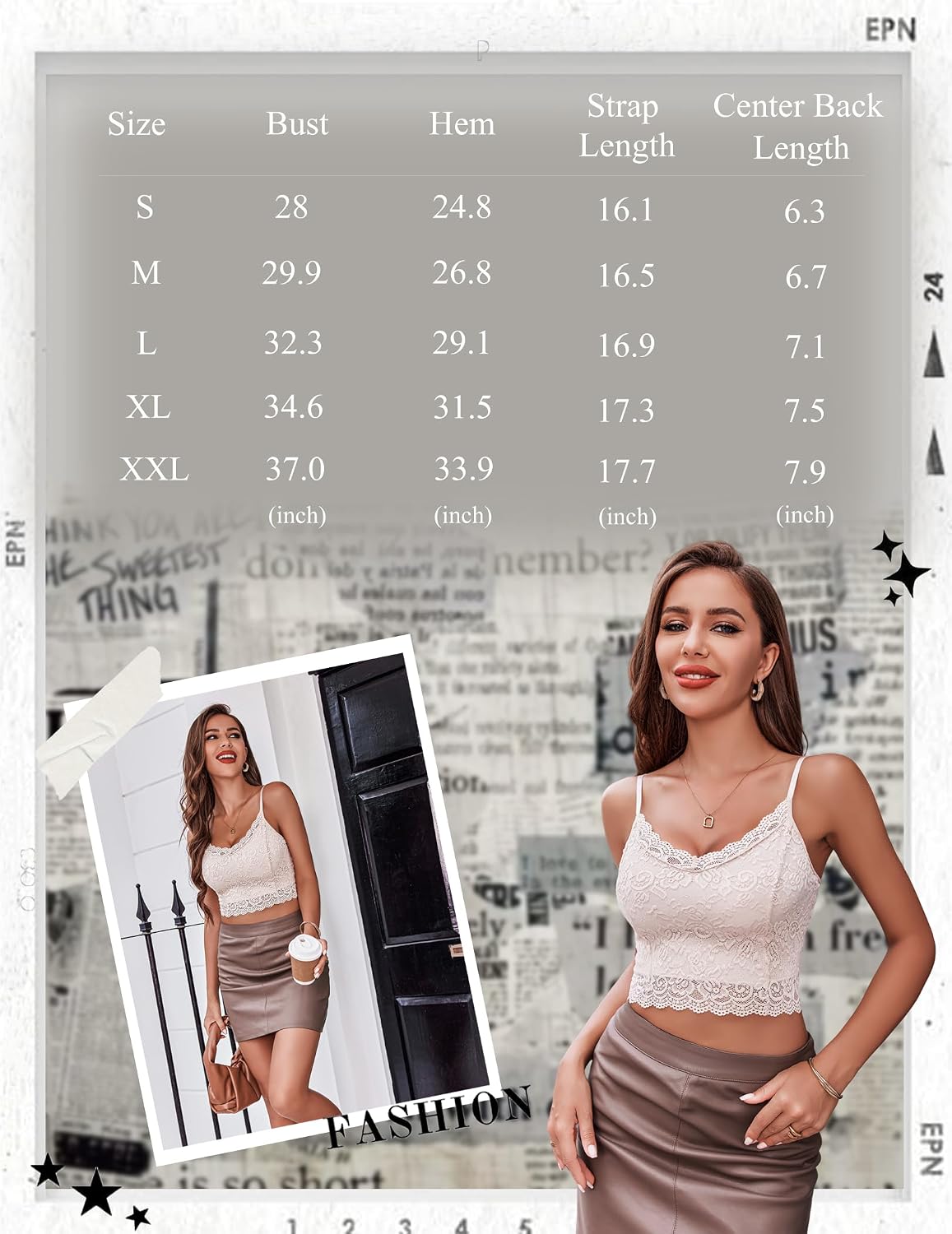 Avidlove Lace Bralette Tank Top Camisole — image 8