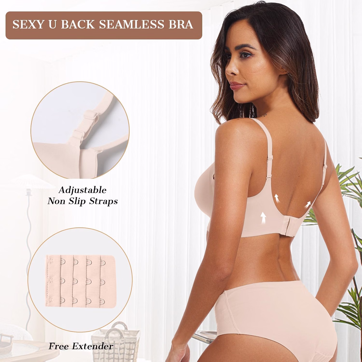 OEAK Wireless Gel Bra for Everyday Comfort — image 3