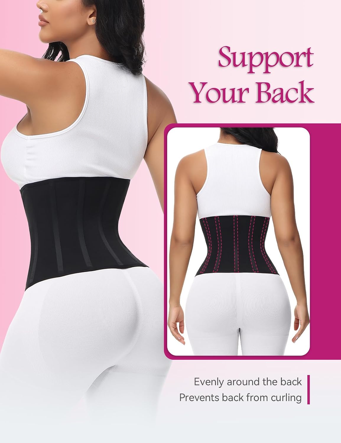 SHAPSHE Short Torso Waist Trainer for Women — image 4