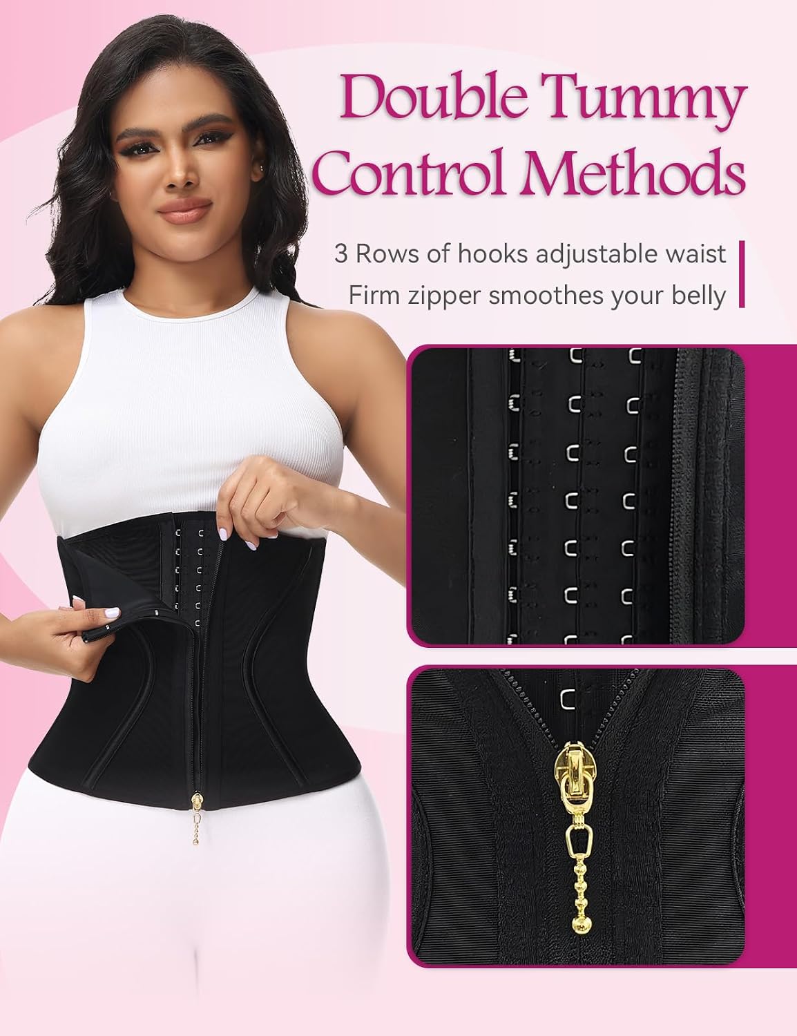 SHAPSHE Short Torso Waist Trainer for Women — image 6