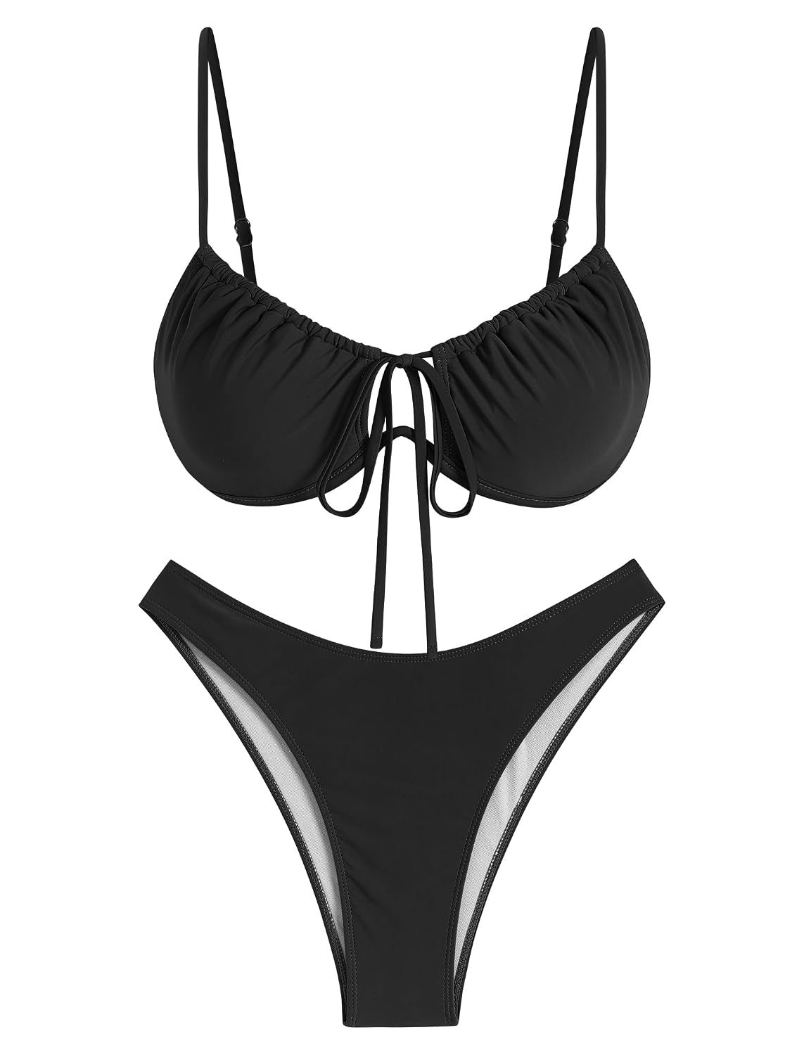 ZAFUL High Cut Brazilian Cheeky Bikini Set — image 5