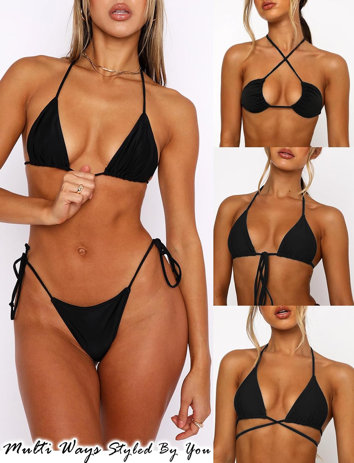 OZICERD String Triangle Bikini Top — image 7