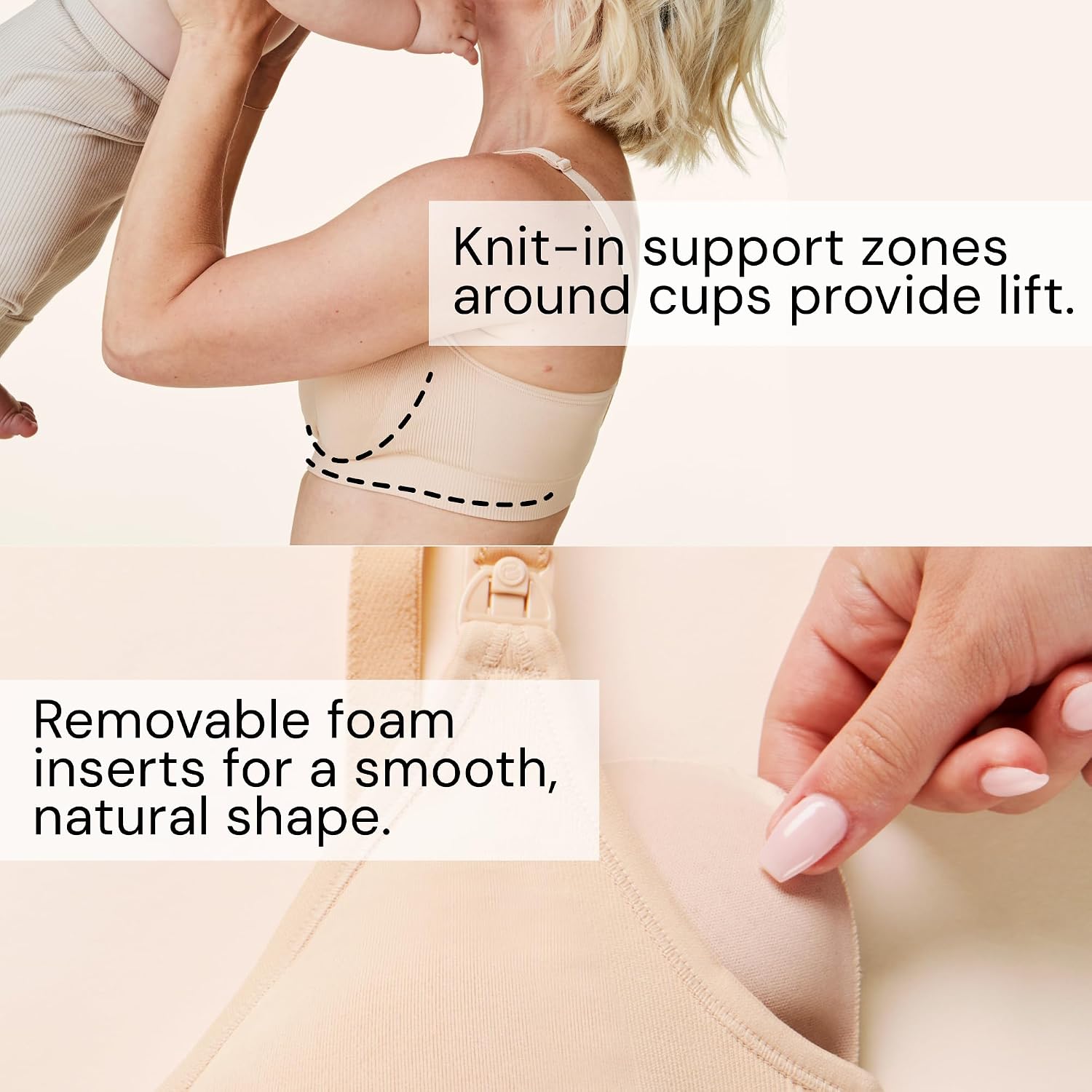 Bravado Designs Seamless Wireless Full Coverage Nursing Bra — image 3